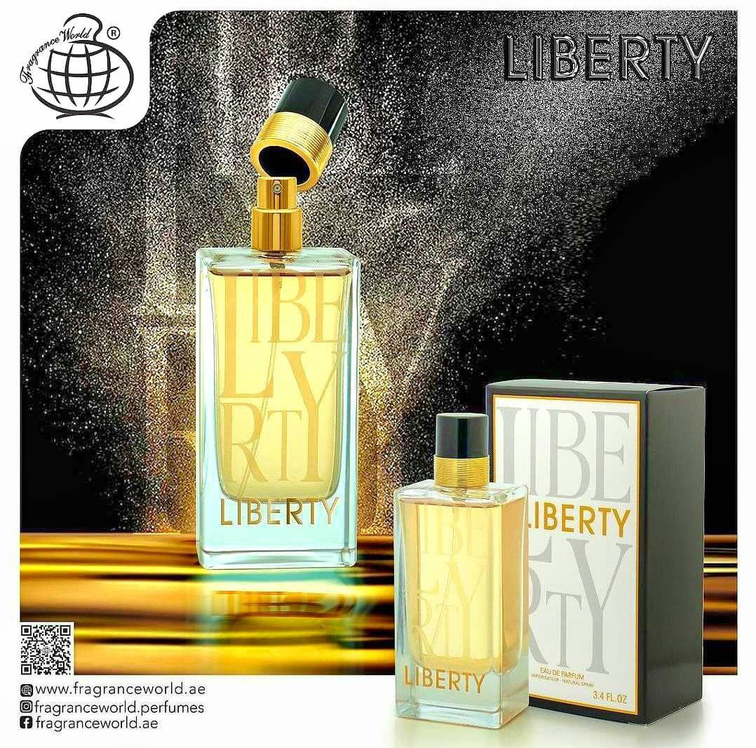 عطر ادکلن ایو سن لورن لیبر زنانه100 میل فراگرنس ورد لیبرتی (Fragrance World Yves Saint Laurent Libre)