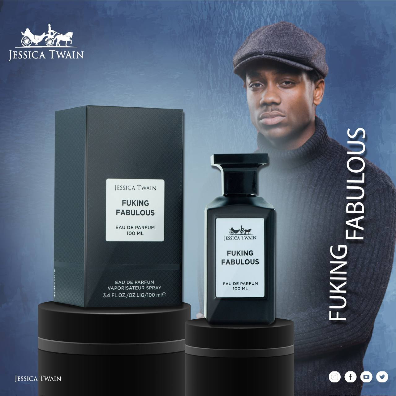 ادکلن 100 میل تام فورد فاکینگ فابیولس مردانه جسیکا تویین