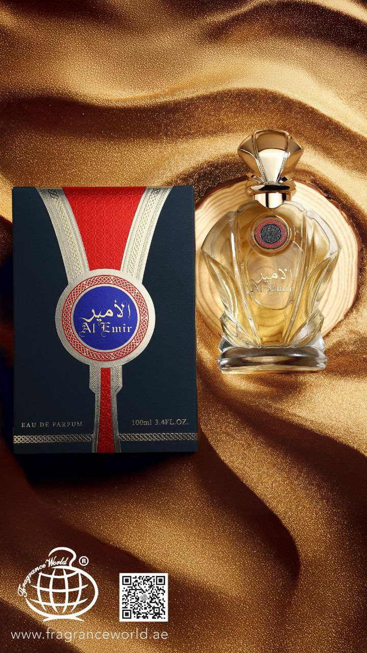عطر ادکلن مردانه 100 میل شیخ 77 فراگرنس ورد الامیر (Fragrance World Al Sheikh N.77)