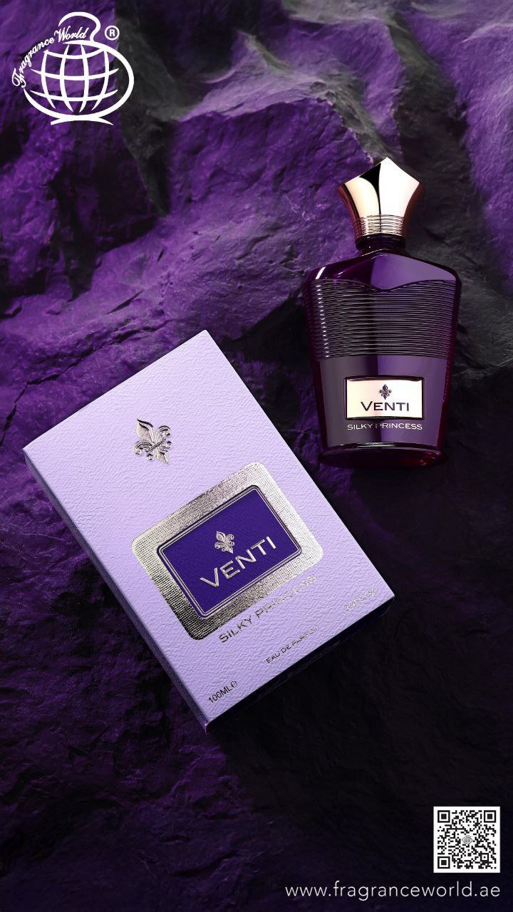 عطر ادکلن زنانه کرید کویین اف سیلک100 میل فراگرنس ورد (FRagrance World Creed Queen of Silk)