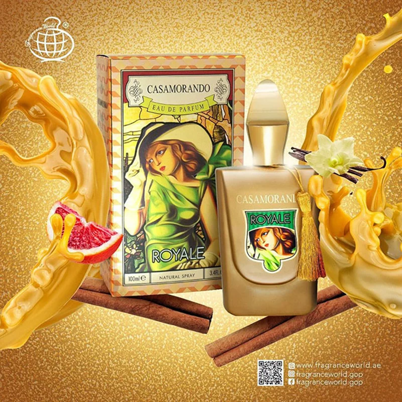 عطر ادکلن زنانه زرجوف کازاموراتی لیرا 100 میل فراگرنس ورد (Fragrance World Xerjoff Casamorati Lira)