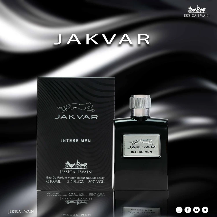 ادکلن 100 میل جگوار جسیکا تواین Jessica Twain jakvar intese men